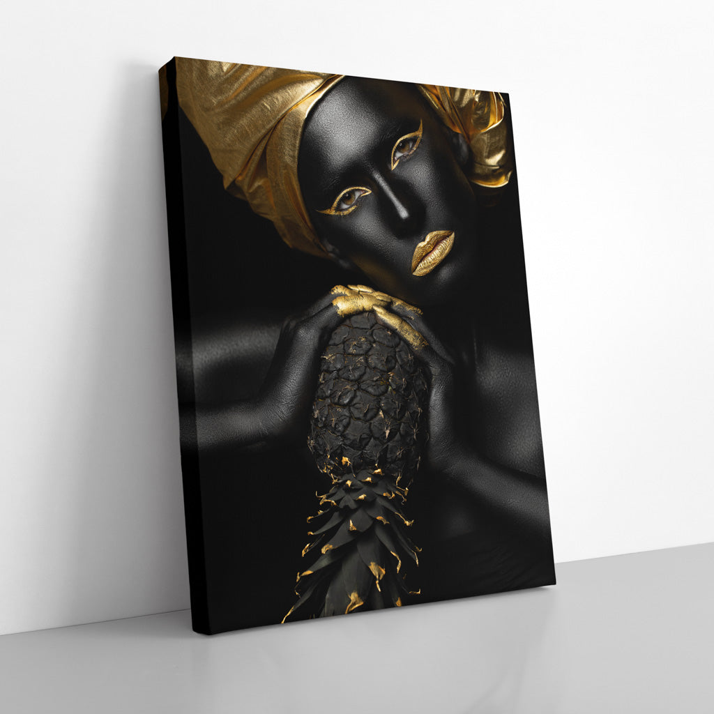 Tablou Canvas - Gold Africa