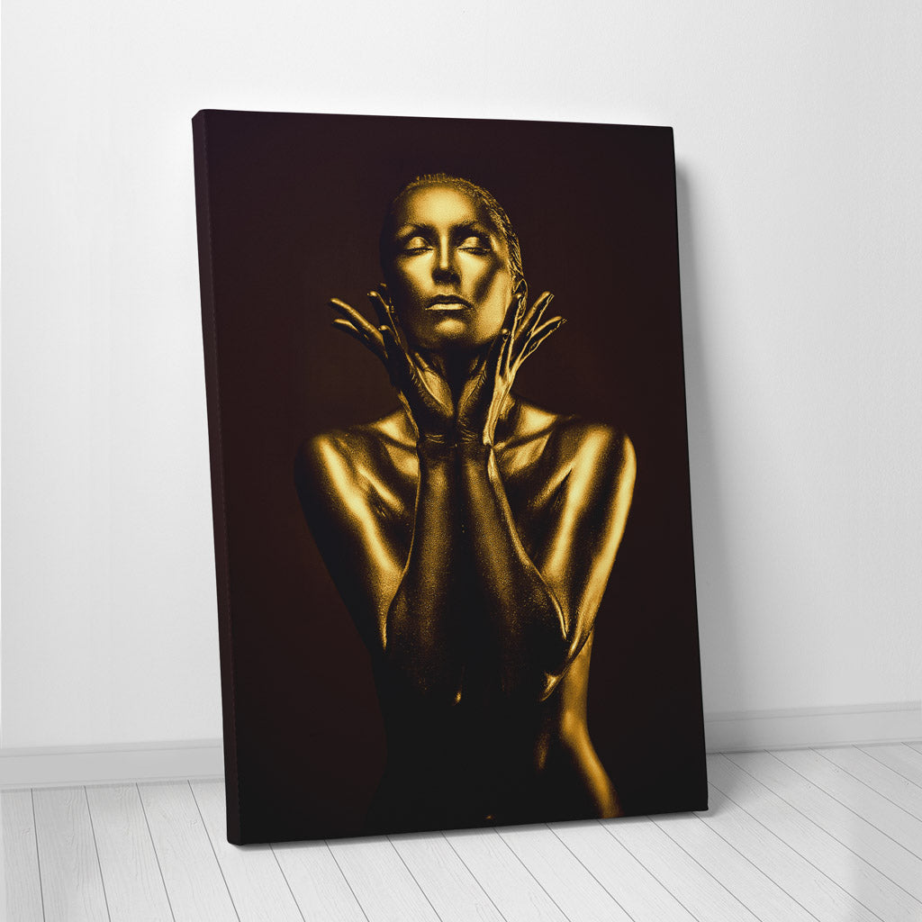 Tablou Canvas - Pretty Golden