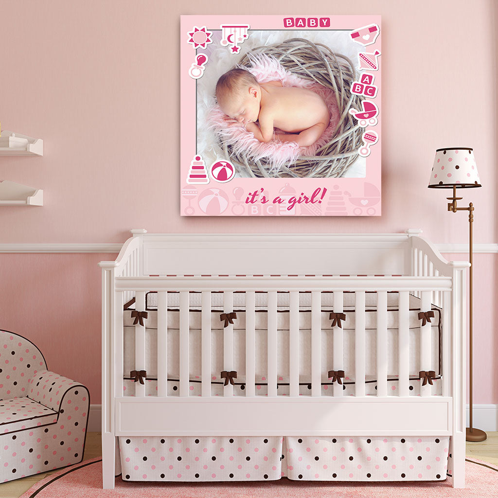 Tablou Canvas Personalizat - Baby Girl