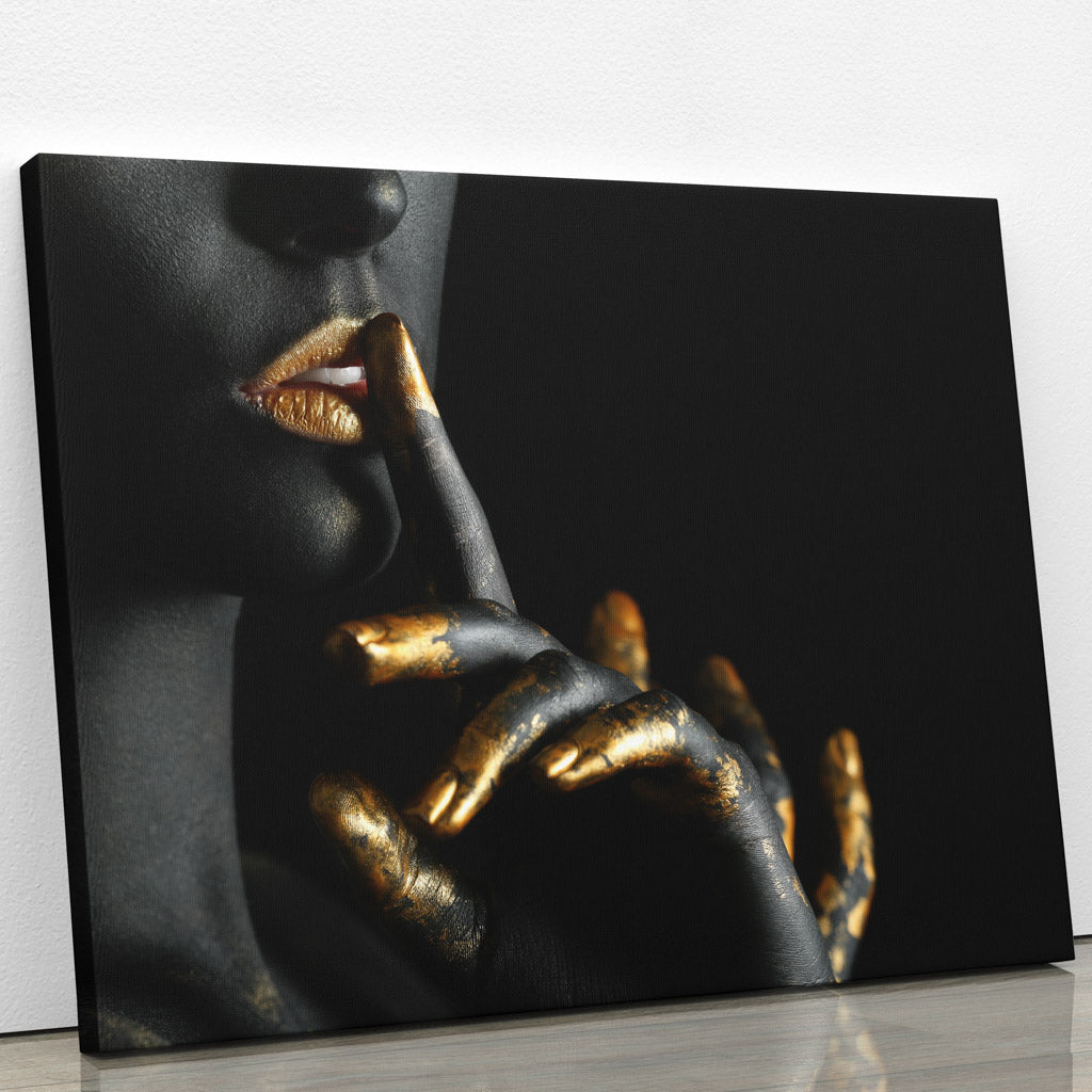Tablou canvas - Gold Nimfa's Whisper