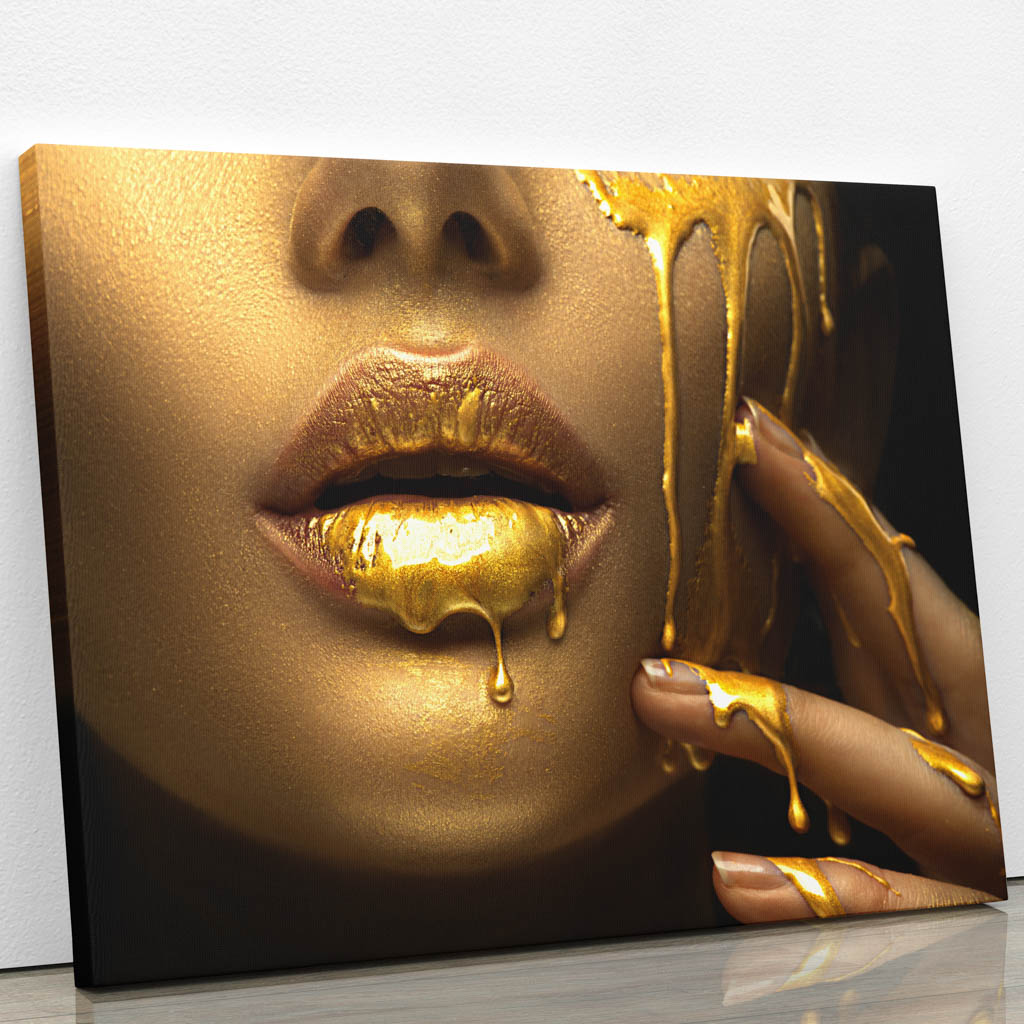 Tablou Canvas - Gold Pound