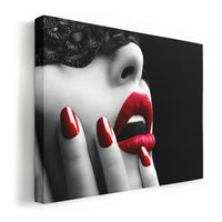 Thumbnail for Tablou Canvas - Red lips