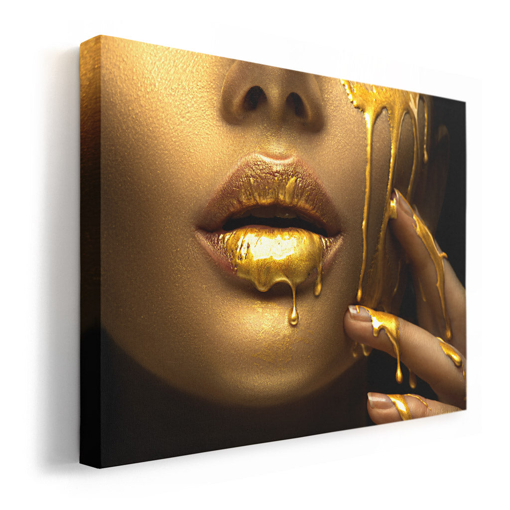 Tablou Canvas - Gold Pound