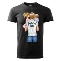 Thumbnail for Tricou Barbat Clasic - Best Dad of Girl and Baby Boy