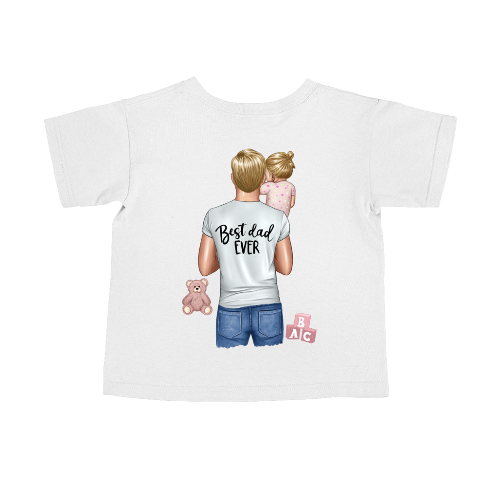 Tricou Baby Organic - Best Dad of Baby Girl