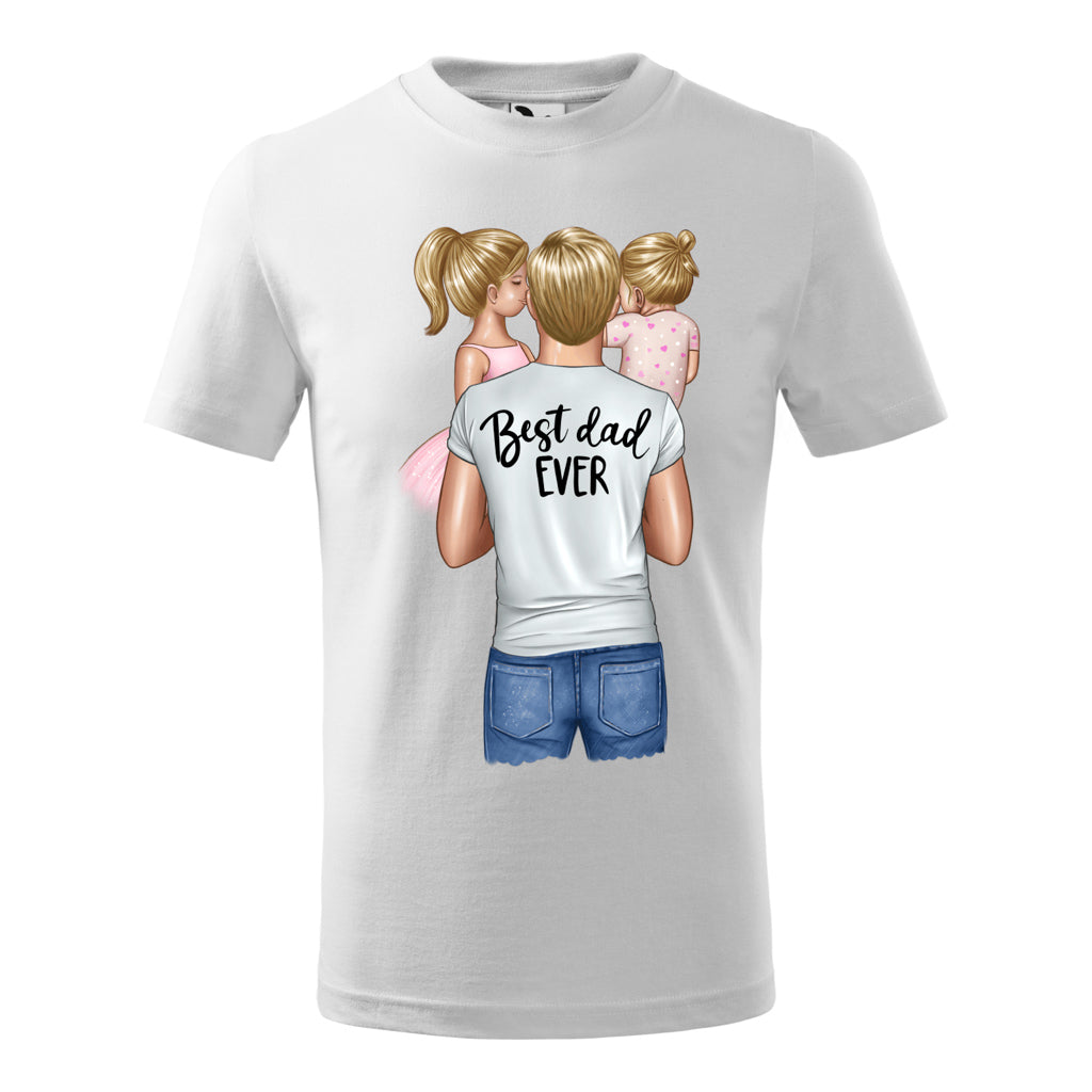 Tricou Copil Clasic - Best Dad of Girl and Baby Girl