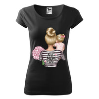 Thumbnail for Tricou Damă Pure - Mom of Baby Girl
