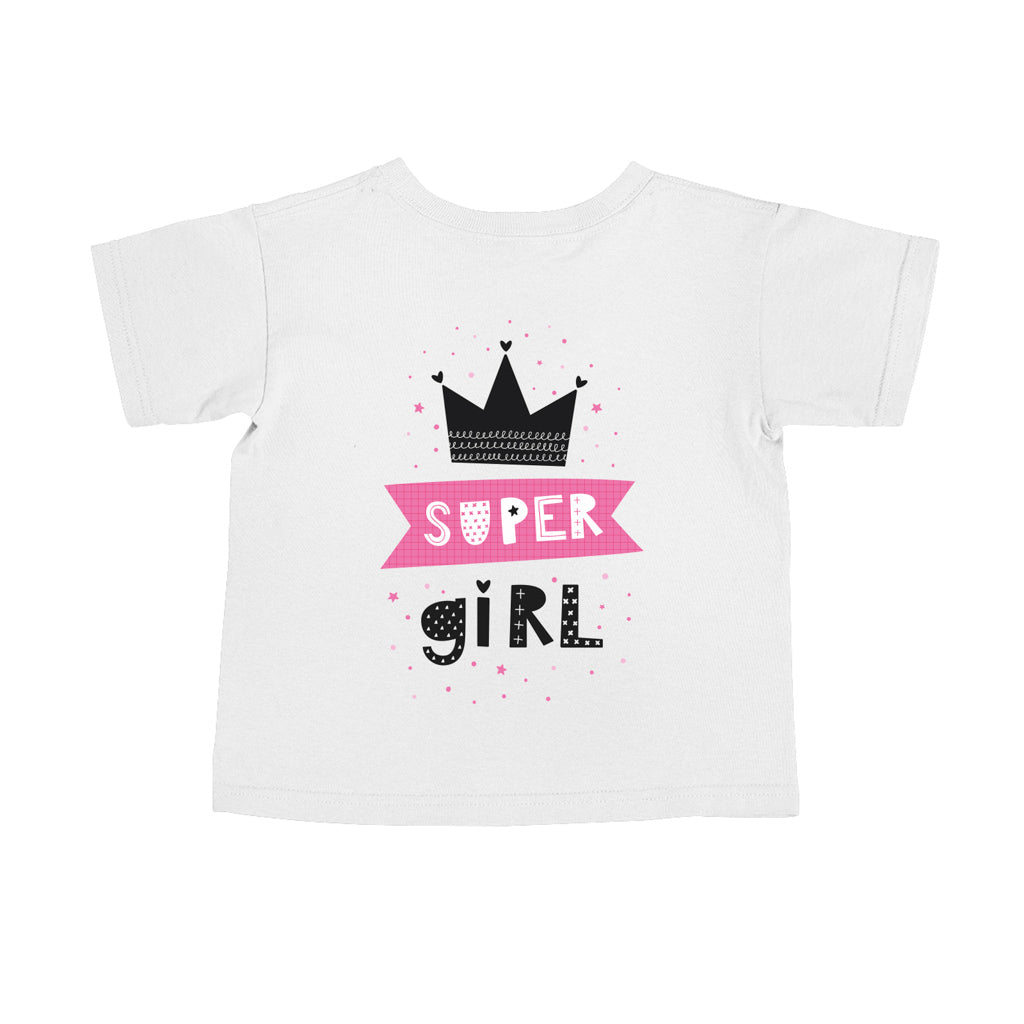 Tricou Baby Organic - Super Girl