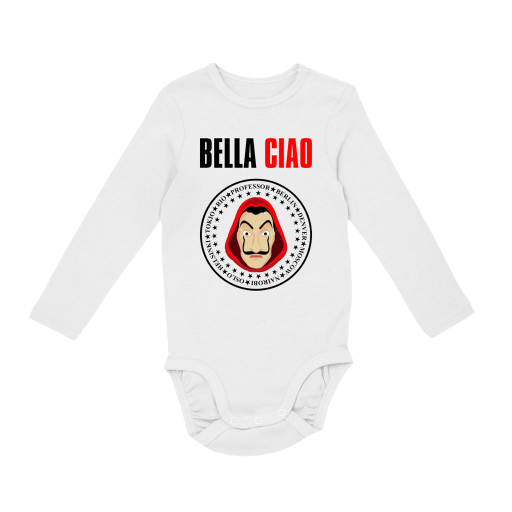Body Baby Organic Maneca Lunga - Bella Ciao