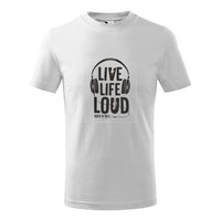Thumbnail for Tricou Copil Clasic - Live Life Loud