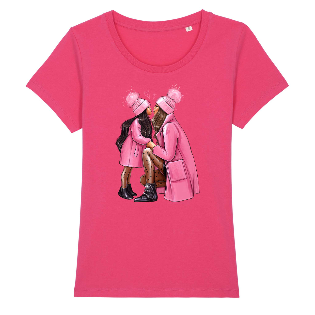 Tricou Damă - Pink Kiss