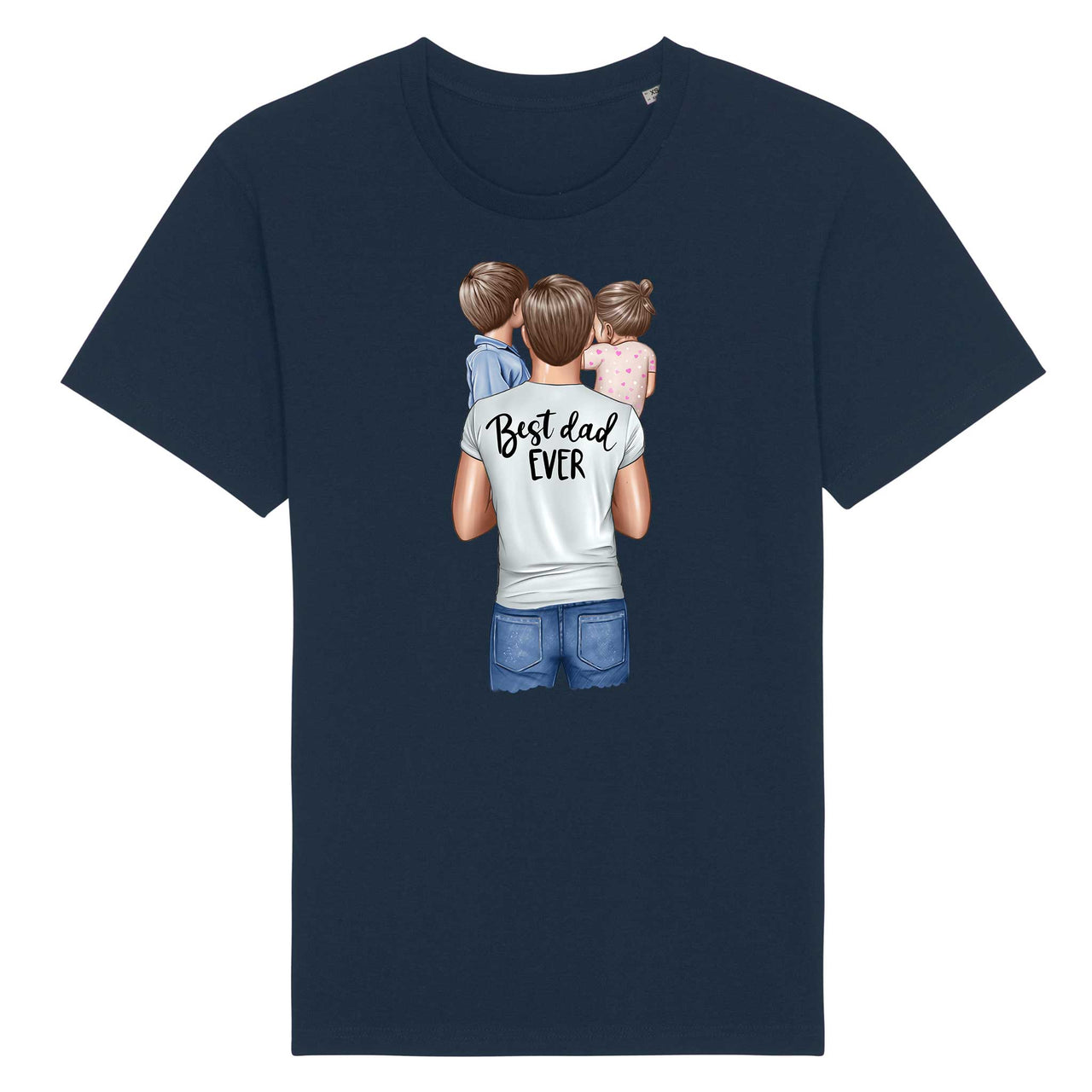 Tricou Unisex - Best Dad of Boy and Baby Girl