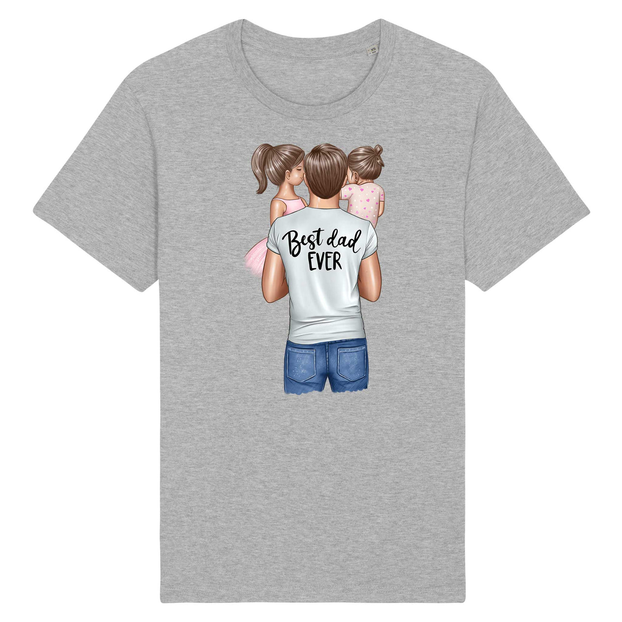 Tricou Unisex - Best Dad of Girl and Baby Girl