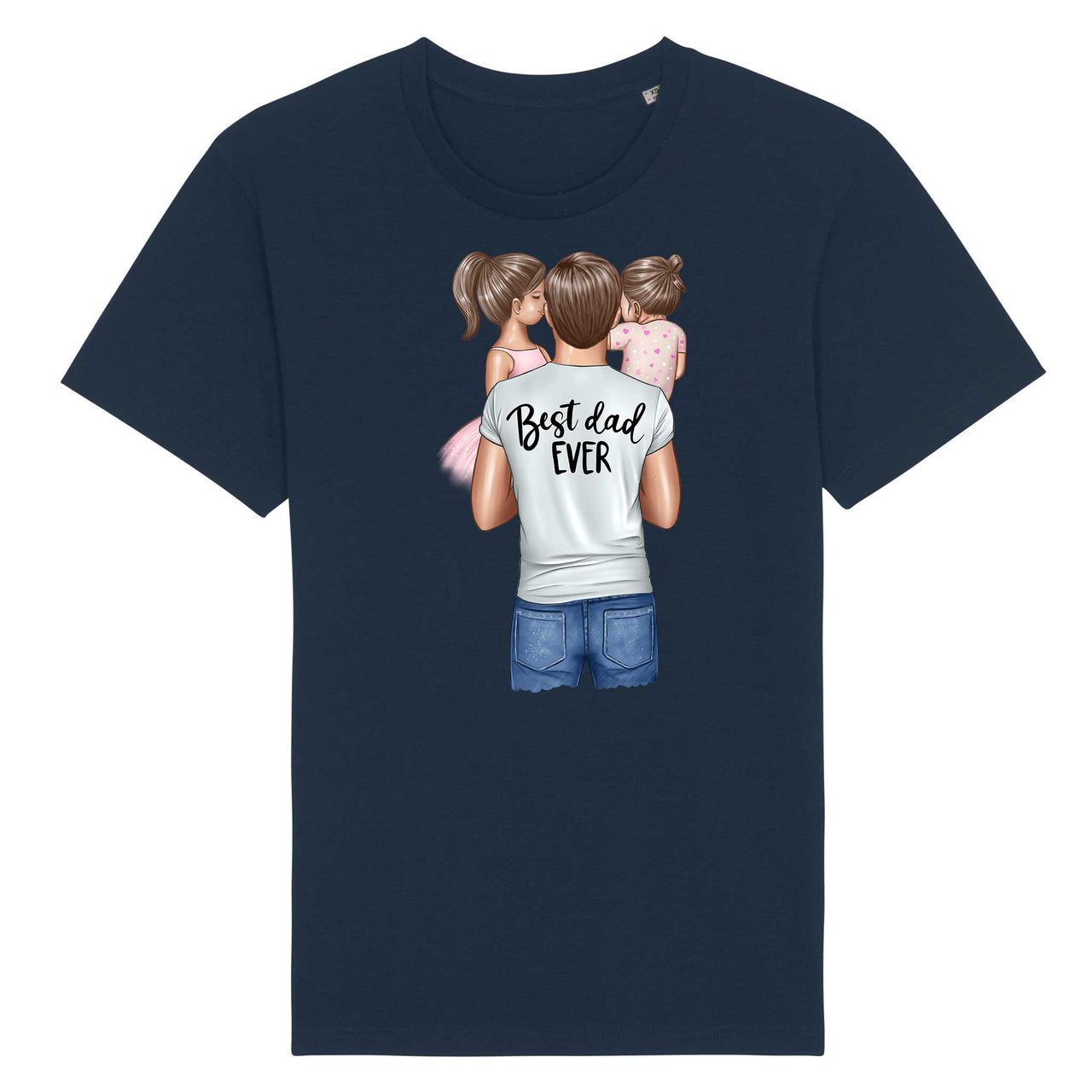 Tricou Unisex - Best Dad of Girl and Baby Girl