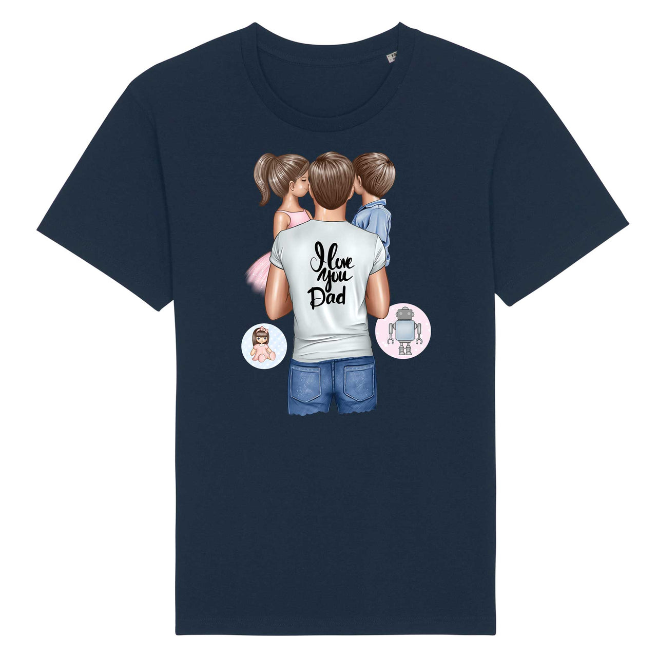 Tricou Unisex - Best Dad Of Two Kids