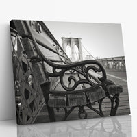 Thumbnail for Tablou Canvas - Bench on Manhattan