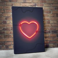Thumbnail for Tablou Canvas - Neon Heart