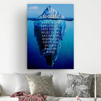 Thumbnail for Tablou Canvas - Success Iceberg