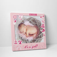 Thumbnail for Tablou Canvas Personalizat - Baby Girl