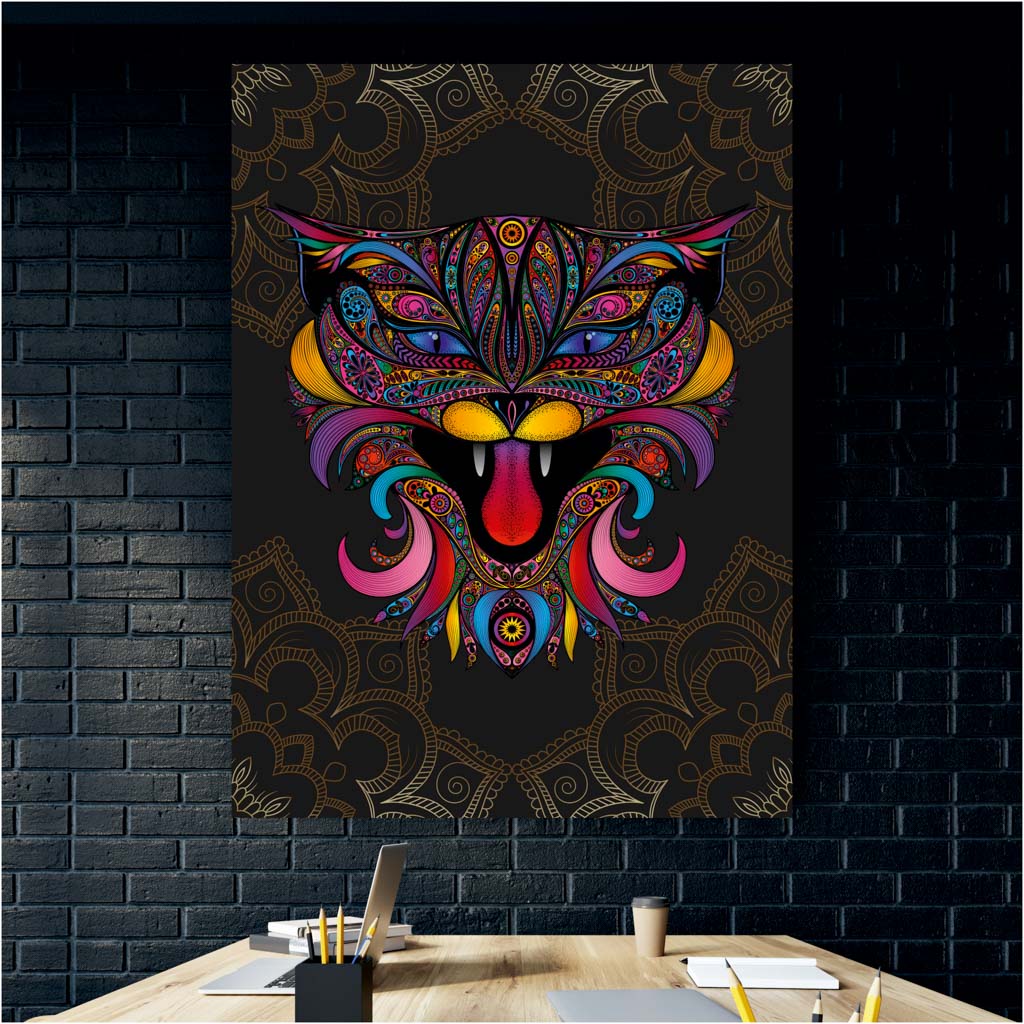 Tablou Canvas - Rainbow Cat