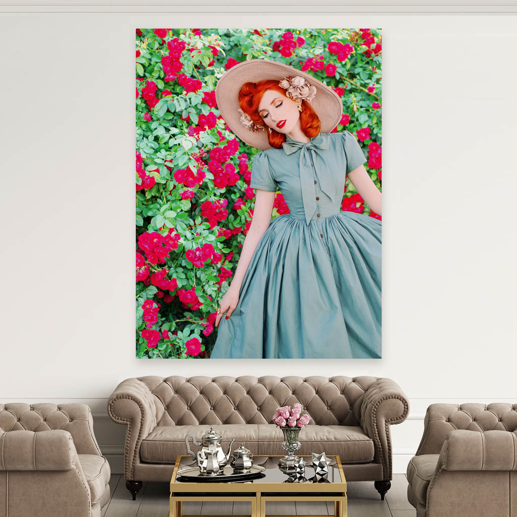Tablou Canvas - Vintage Rose