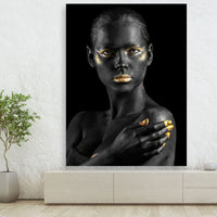 Thumbnail for Tablou Canvas - Nimfa's Darkness Gold