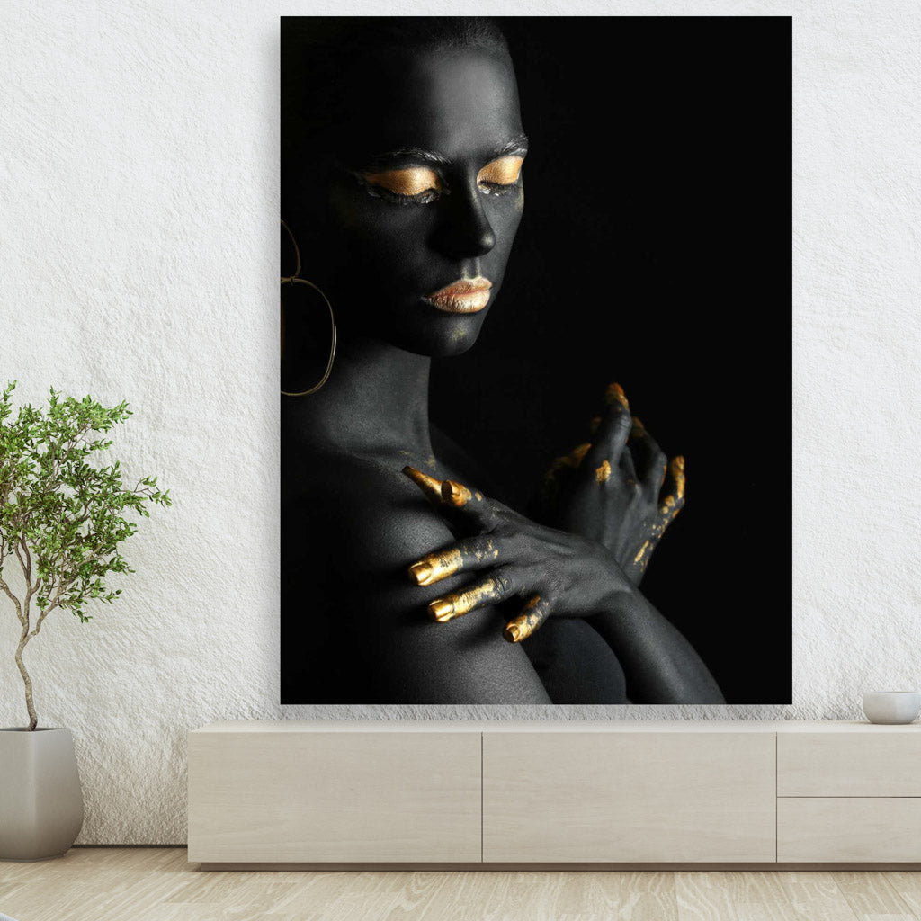 Tablou Canvas - Nimfa's Gold Hands