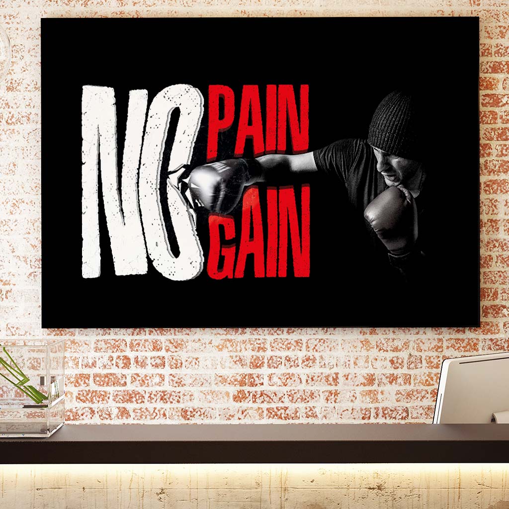 Tablou Canvas - No pain, no gain!