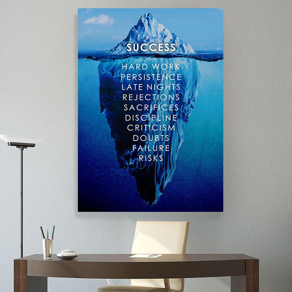 Tablou Canvas - Success Iceberg