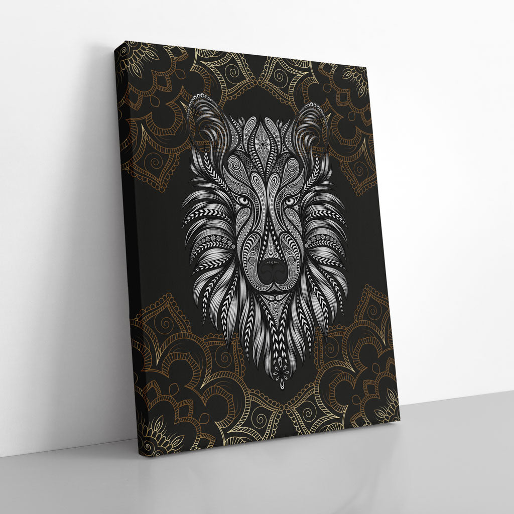 Tablou Canvas - Lion Sight