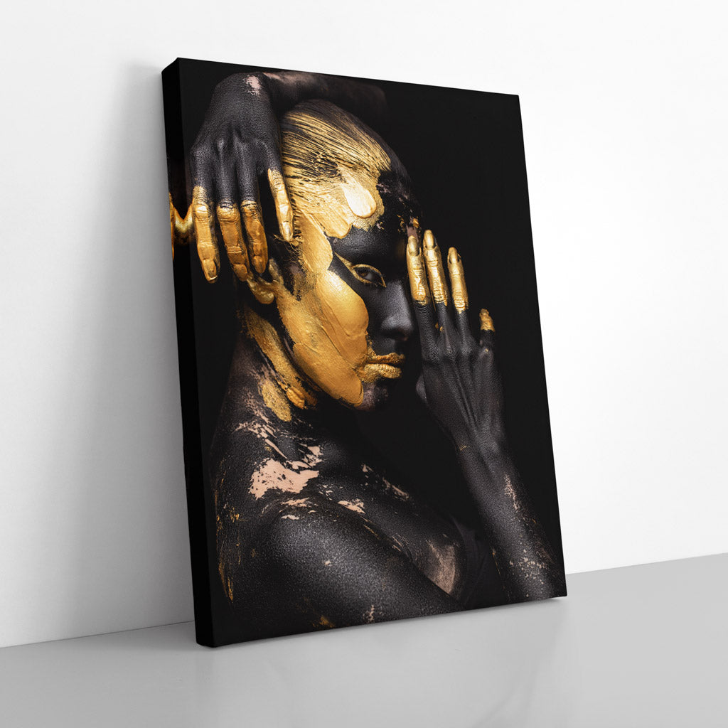 Tablou Canvas - Dirty Gold