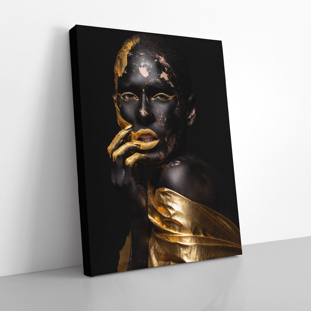 Tablou Canvas - Gold Scarface