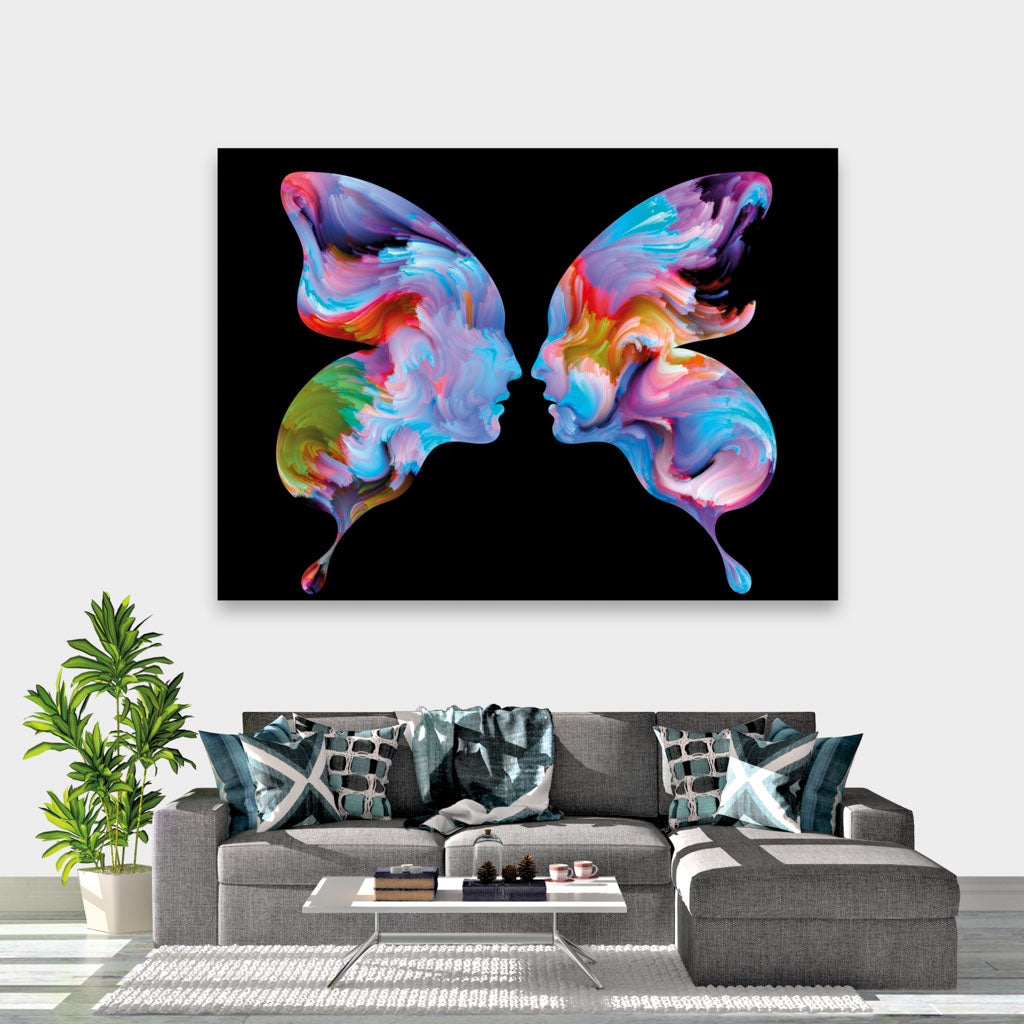 Tablou canvas - Psychedelic Butterfly