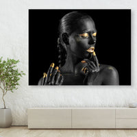 Thumbnail for Tablou canvas - Gold Nimfa's Touch