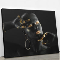 Thumbnail for Tablou canvas - Gold Nimfa's Side