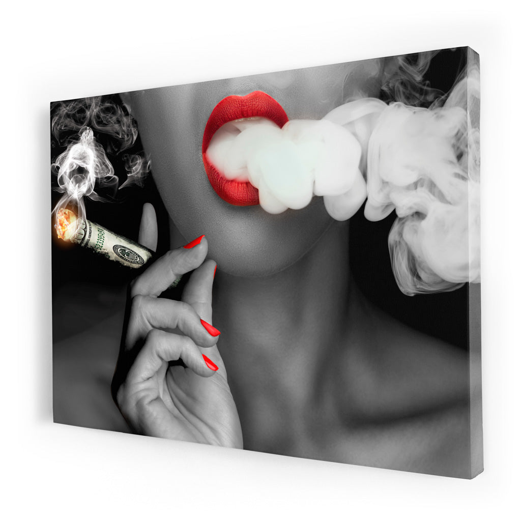 Tablou Canvas - Smoking