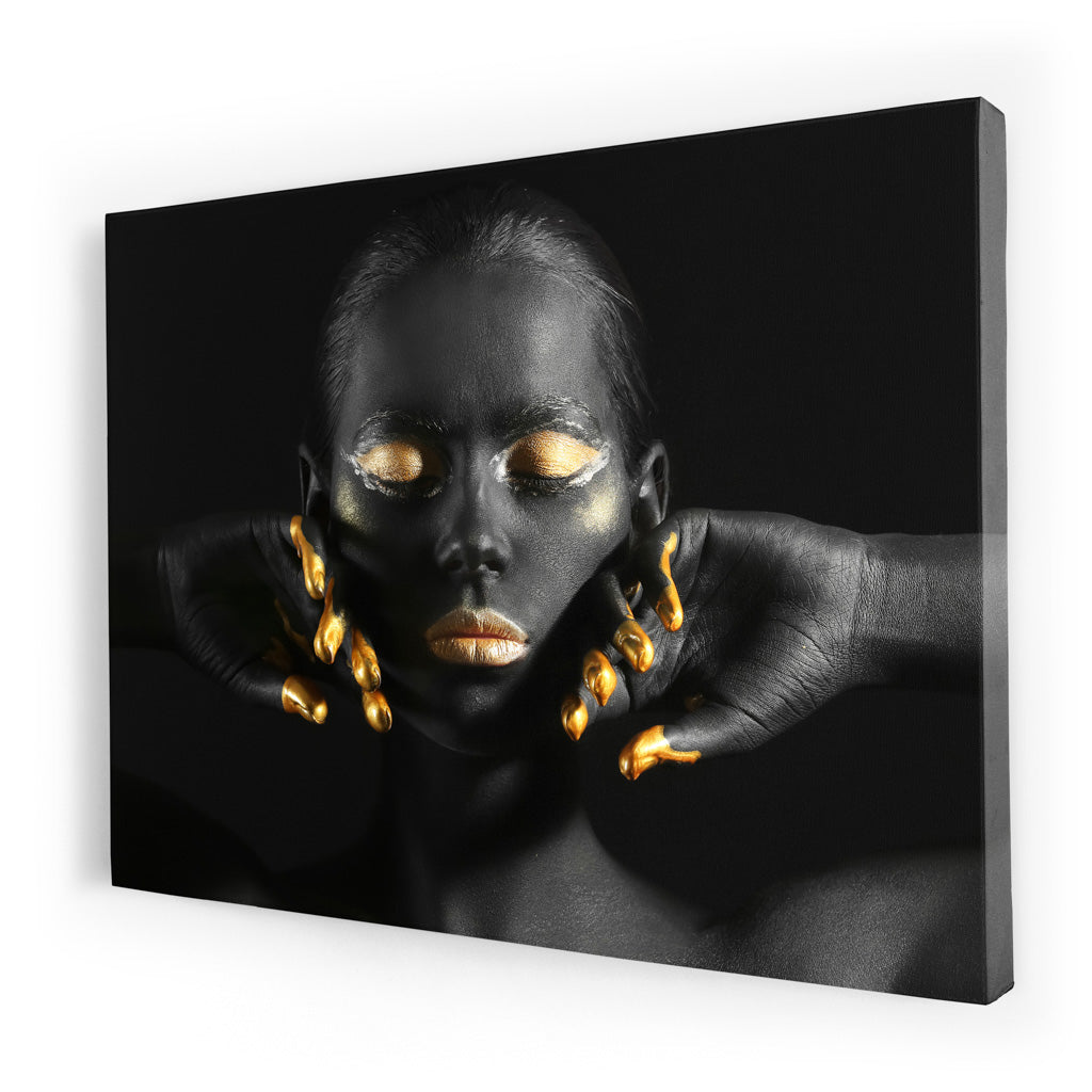 Tablou Canvas - Nimfa's Gold Eyes