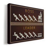 Thumbnail for Tablou Canvas - Boss VS. Leader