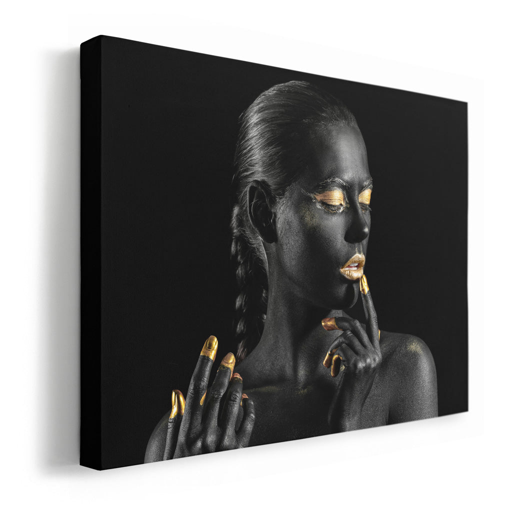 Tablou canvas - Gold Nimfa's Touch