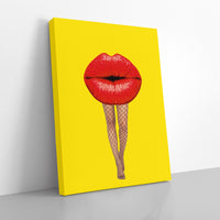 Thumbnail for Tablou Canvas - Lady Lips