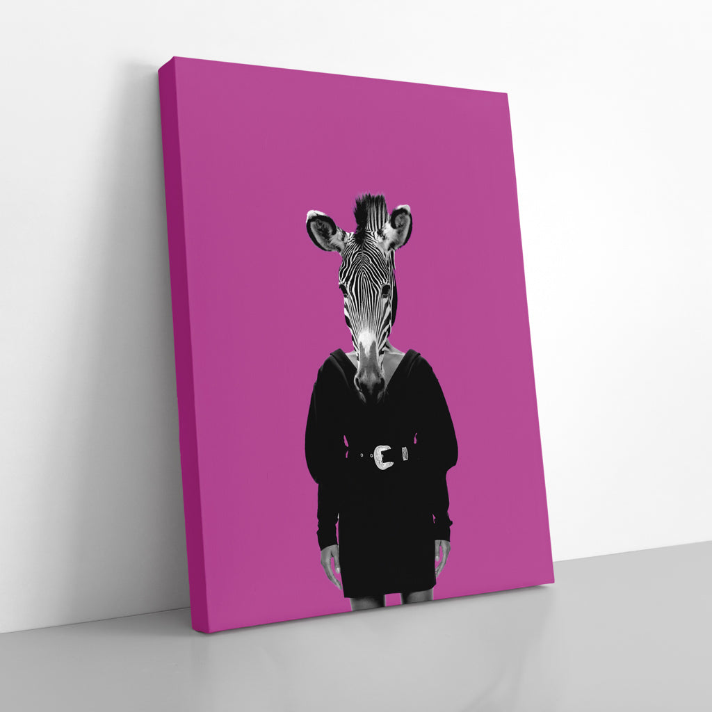 Tablou Canvas - Fashion Zebra