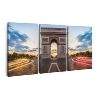Thumbnail for Tablou Multicanvas 3 Piese - Champs-Elysees