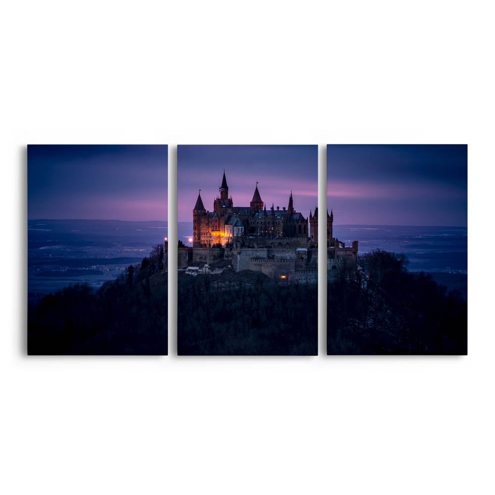 Tablou Multicanvas 3 Piese - Hohenzollern Castle