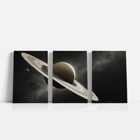 Thumbnail for Tablou Multicanvas 3 Piese - Planet Saturn