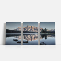 Thumbnail for Tablou Multicanvas 3 Piese - Peaceful Lake
