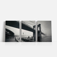 Thumbnail for Tablou Multicanvas 3 Piese - Brooklyn Bridge