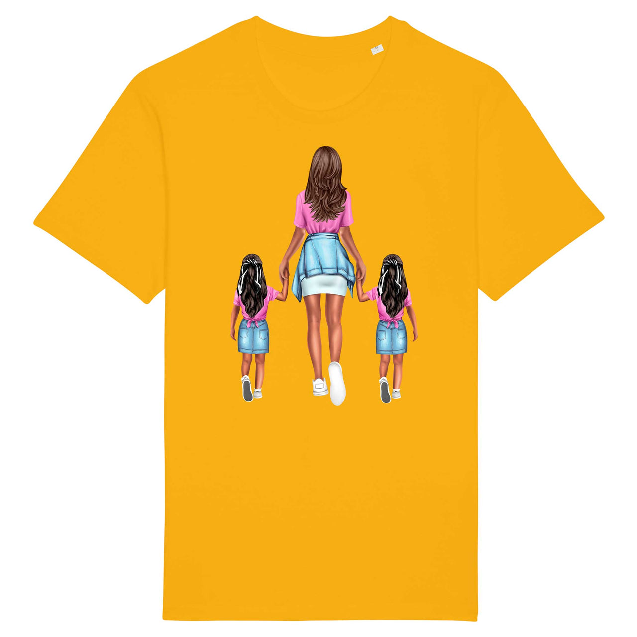 Tricou Unisex - Mamă de Fete Gemene