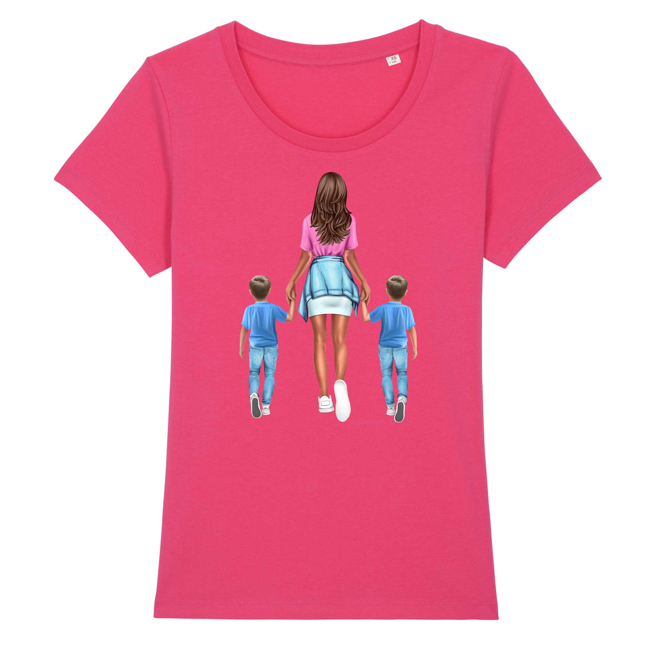 Tricou Damă -  Mamă de Băieţi Gemeni