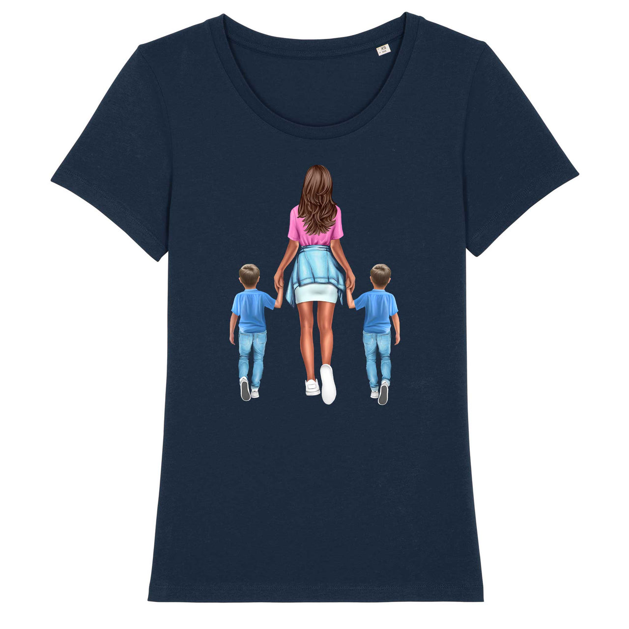 Tricou Damă -  Mamă de Băieţi Gemeni
