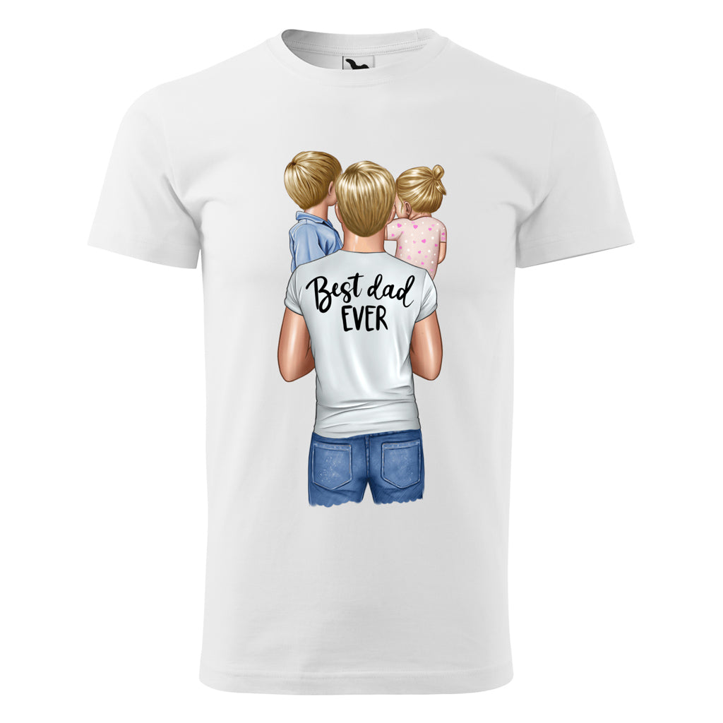 Tricou Barbat Clasic - Best Dad of Boy and Baby Girl